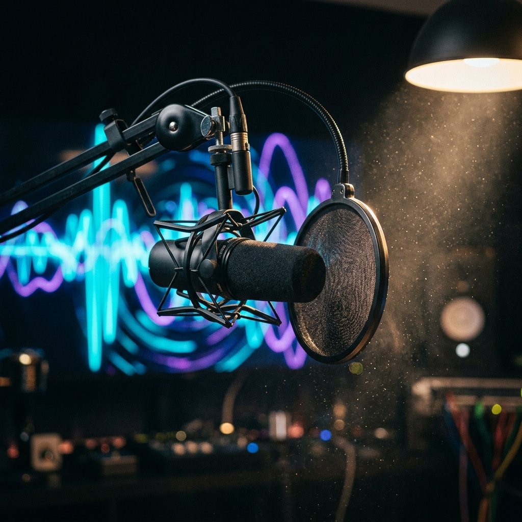 Micrófono Neon