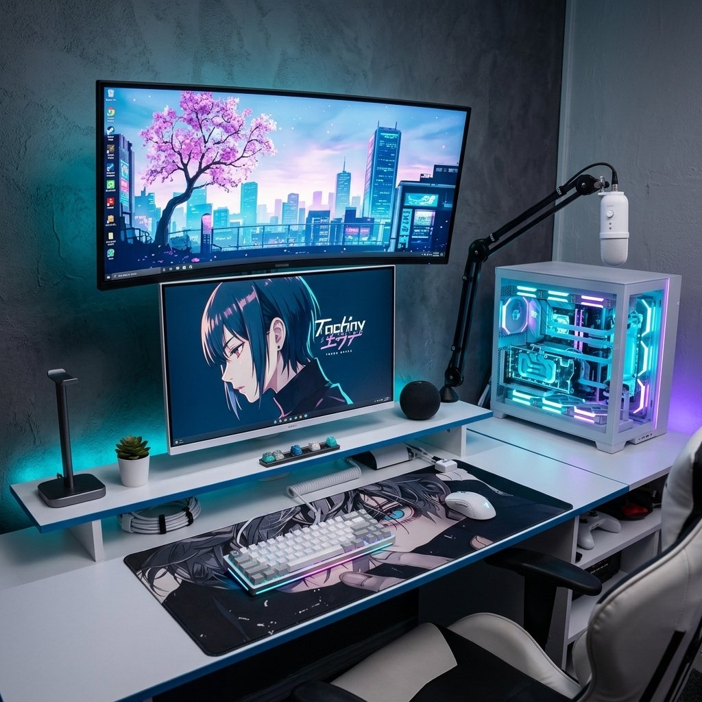 Setup Gamer Neon